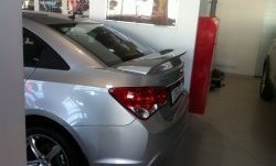 6 849 р. Спойлер LitCompany Chevrolet Cruze J300 седан дорестайлинг (2009-2012) (Неокрашенный)  с доставкой в г. Керчь. Увеличить фотографию 4