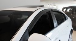 1 249 р. Дефлектора окон Avtoclover Chevrolet Cruze J300 седан дорестайлинг (2009-2012)  с доставкой в г. Керчь. Увеличить фотографию 2