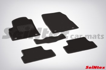Комплект ворсовых ковриков в салон LUX Seintex Chevrolet Cruze J305 хэтчбек рестайлинг (2012-2015)