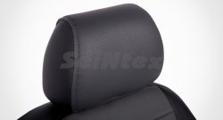 5 999 р. Чехлы для сидений SeiNtex (экокожа)  Chevrolet Cruze ( J300,  J305) (2009-2015) седан дорестайлинг, хэтчбек дорестайлинг, седан рестайлинг, хэтчбек рестайлинг (Серый цвет)  с доставкой в г. Керчь. Увеличить фотографию 3