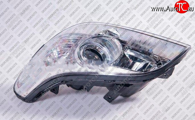 4 699 р. Левая фара UKOR AUTO (с мех. корректором) Chevrolet Epica V250 (2006-2012)  с доставкой в г. Керчь