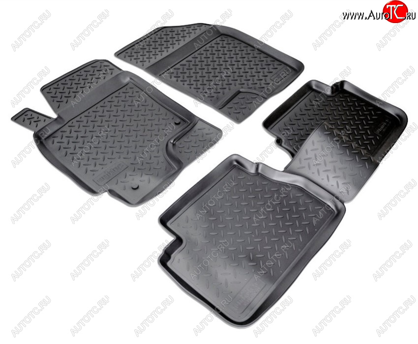 2 599 р. Комплект ковриков в салон Norplast Unidec Chevrolet Epica V250 (2006-2012) (Цвет: черный)  с доставкой в г. Керчь