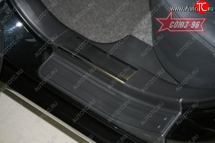 2 249 р. Накладки на внутреннюю пластиковую часть порога Souz-96  Chevrolet Epica  V250 (2006-2012)  с доставкой в г. Керчь