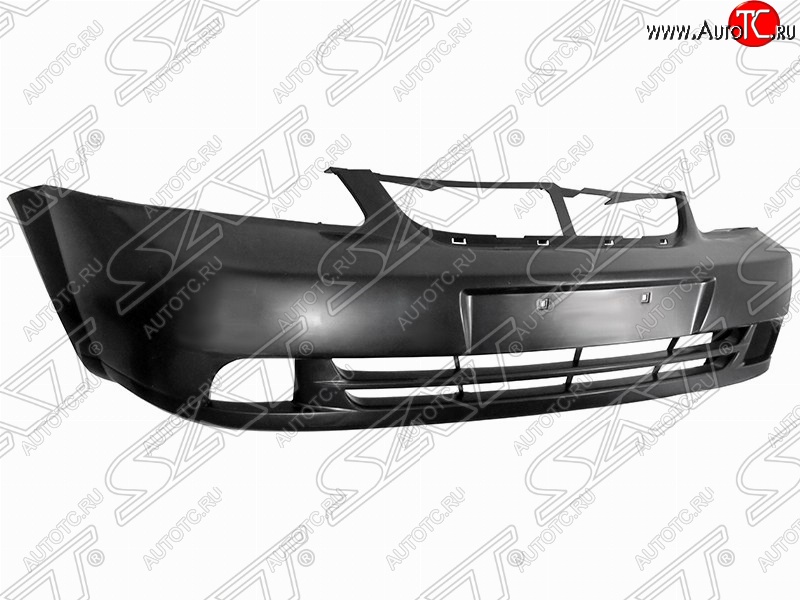 2 799 р. Передний бампер SAT Chevrolet Lacetti седан (2002-2013) (Неокрашенный)  с доставкой в г. Керчь