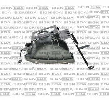 1 089 р. Левая противотуманная фара SIGNEDA Chevrolet Lacetti седан (2002-2013)  с доставкой в г. Керчь. Увеличить фотографию 2