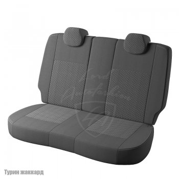 4 799 р. Чехлы для сидений Lord Autofashion Турин (жаккард)  Chevrolet Lacetti  седан (2002-2013), Daewoo Gentra (2005-2011) (Серый Норд, вставка Тома серый)  с доставкой в г. Керчь. Увеличить фотографию 2