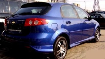 3 099 р. Пороги KURAJ Chevrolet Lacetti хэтчбек (2002-2013) (Неокрашенные)  с доставкой в г. Керчь. Увеличить фотографию 4