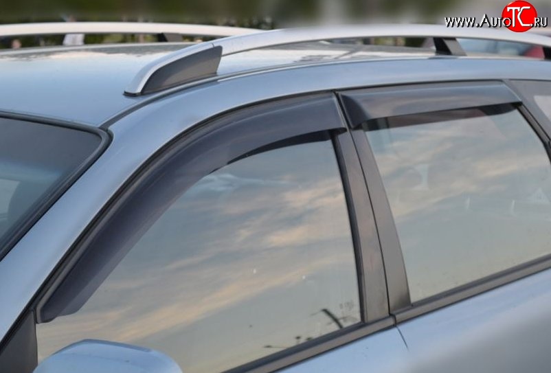 999 р. Комплект дефлекторов окон (ветровиков) 4 шт. Russtal Chevrolet Lacetti универсал (2002-2013)  с доставкой в г. Керчь