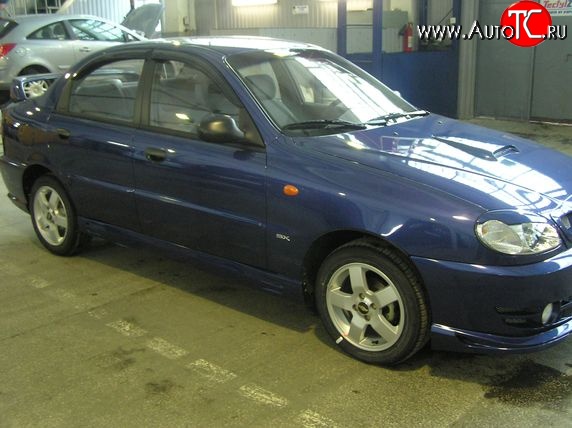 1 199 р. Воздухозаборник ATLA  Chevrolet Lanos ( T100,  T150,  седан) (1997-2017), Daewoo Sense  Т100 (1997-2008), ЗАЗ Chance ( седан,  хэтчбэк) (2009-2017), ЗАЗ Sens ( седан,  хэтчбэк) (2007-2017) (Неокрашенный)  с доставкой в г. Керчь