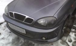 6 249 р. Передний бампер CT Chevrolet Lanos T100 седан (2002-2017) (Неокрашенный)  с доставкой в г. Керчь. Увеличить фотографию 3