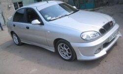 6 469 р. Передний бампер Lan Chevrolet Lanos T100 седан (2002-2017) (Неокрашенный)  с доставкой в г. Керчь. Увеличить фотографию 2