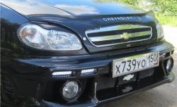 6 899 р. Передний бампер SX Chevrolet Lanos T100 седан (2002-2017) (Неокрашенный)  с доставкой в г. Керчь. Увеличить фотографию 3
