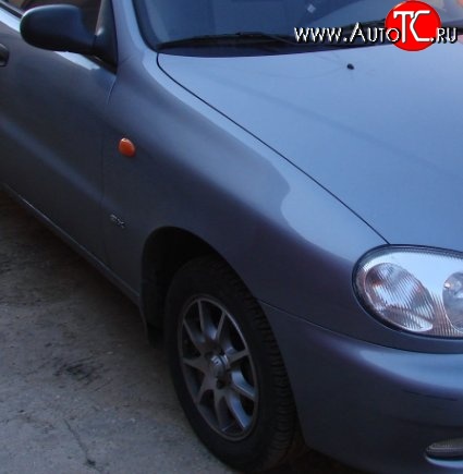 6 199 р. Переднее правое крыло Стандартное Daewoo Lanos T100 хэтчбэк 5 дв. дорестайлинг (1997-2002) (Окрашенное)  с доставкой в г. Керчь