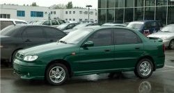 2 399 р. Комплект порогов Дельта Daewoo Lanos T150 рестайлинг, седан (2000-2009) (Неокрашенные)  с доставкой в г. Керчь. Увеличить фотографию 2