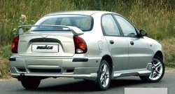 4 049 р. Пороги накладки Nika Daewoo Lanos T150 рестайлинг, седан (2000-2009) (Неокрашенные)  с доставкой в г. Керчь. Увеличить фотографию 2