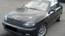 3 199 р. Решётка радиатора CT Daewoo Lanos T100 дорестайлинг, седан (1997-2002) (Неокрашенная)  с доставкой в г. Керчь. Увеличить фотографию 2