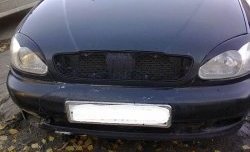 3 199 р. Решётка радиатора CT Daewoo Lanos T100 дорестайлинг, седан (1997-2002) (Неокрашенная)  с доставкой в г. Керчь. Увеличить фотографию 6