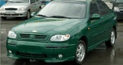 499 р. Комплект ресничек на фары Дельта Chevrolet Lanos T100 седан (2002-2017) (Неокрашенные)  с доставкой в г. Керчь. Увеличить фотографию 5