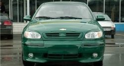 499 р. Комплект ресничек на фары Дельта Chevrolet Lanos T100 седан (2002-2017) (Неокрашенные)  с доставкой в г. Керчь. Увеличить фотографию 7