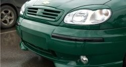 499 р. Комплект ресничек на фары Дельта Chevrolet Lanos T100 седан (2002-2017) (Неокрашенные)  с доставкой в г. Керчь. Увеличить фотографию 11