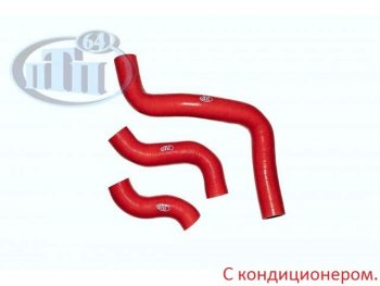 2 499 р. Патрубки радиатора ПТП64 Chevrolet Lanos T100 седан (2002-2017) (Без кондиционера)  с доставкой в г. Керчь. Увеличить фотографию 2