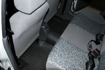 2 299 р. Комплект ковриков в салон Element Chevrolet Lanos T100 седан (2002-2017)  с доставкой в г. Керчь. Увеличить фотографию 3