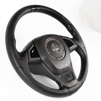 2 799 р. Рулевое колесо Кельт Премиум (Ø380 мм)  Chevrolet Niva  2123 (2002-2020), Лада 2110 (1995-2007), Лада 2111 (1998-2009), Лада 2112 (1999-2009), Лада 2123 (Нива Шевроле) (2002-2021), Лада Калина ( 1117,  1118,  1119,  2192,  2194) (2004-2018), Лада Калина Спорт ( 1119,  2192) (2008-2018), Лада Нива Трэвел (2021-2025), Лада Приора ( 2170,  2171,  2172,  21728) (2007-2018) (Черный)  с доставкой в г. Керчь. Увеличить фотографию 2