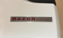 3 049 р. Чехол запасного колеса Razor Лада 2123 (Нива Шевроле) дорестайлинг (2002-2008) (Неокрашенный)  с доставкой в г. Керчь. Увеличить фотографию 2