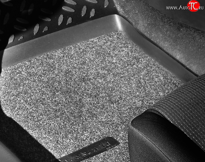 3 189 р. Комплект ковриков в салон Aileron 4 шт. (полиуретан, покрытие Soft) Chevrolet Niva 2123 рестайлинг (2009-2020)  с доставкой в г. Керчь