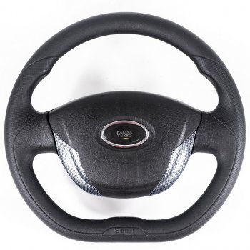 Рулевое колесо Grand Turbo (Ø355 мм) Chevrolet Niva  2123 (2002-2008), Лада 2123 (Нива Шевроле) (2002-2008), Лада Калина ( 1118,  1117,  1119) (2004-2013), Лада Калина Спорт  1119 (2008-2014) (Карбон)