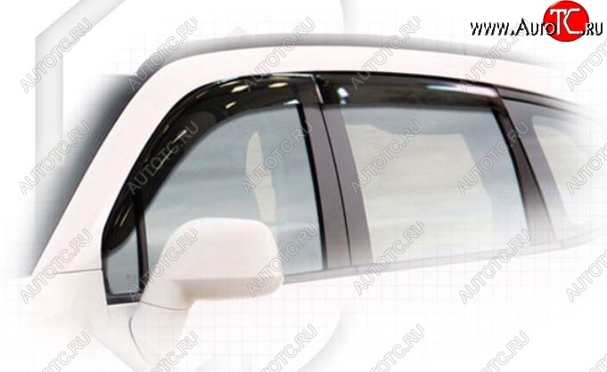 2 199 р. Дефлектора окон CA-Plastiс Chevrolet Orlando (2011-2018) (Classic полупрозрачный, Без хром.молдинга)  с доставкой в г. Керчь
