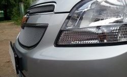 1 539 р. Сетка в решетку радиатора (нижняя) Russtal Chevrolet Orlando (2011-2018) (хром)  с доставкой в г. Керчь. Увеличить фотографию 3