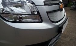 1 539 р. Сетка в решетку радиатора (нижняя) Russtal Chevrolet Orlando (2011-2018) (хром)  с доставкой в г. Керчь. Увеличить фотографию 4