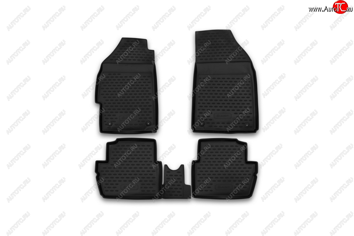 3 199 р. Коврики в салон Element 3D (полиуретан) Chevrolet Spark M300 дорестайлинг (2010-2015)  с доставкой в г. Керчь