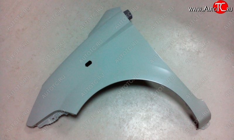 2 399 р. Крыло переднее SPARD (с отв. под повторитель, левое) Chevrolet Spark M200,250 (2005-2010) (Неокрашенное)  с доставкой в г. Керчь