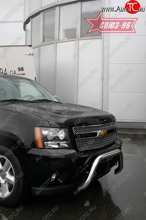 21 059 р. Защита переднего бампера Souz-96 (d76) Chevrolet Tahoe GMT900 5 дв. (2006-2013)  с доставкой в г. Керчь