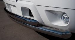 24 999 р. Защита переднего бампера (2 трубыØ76 и 42 мм, нержавейка) SLITKOFF Chevrolet Tahoe GMT900 5 дв. (2006-2013)  с доставкой в г. Керчь. Увеличить фотографию 3