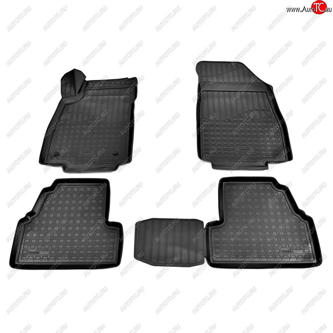 2 699 р. Коврики салона Norplast Unidec  Chevrolet Tracker (2013-2015) (черные)  с доставкой в г. Керчь