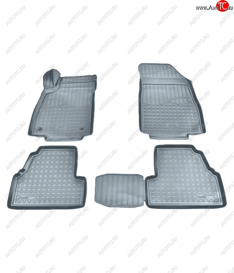 3 179 р. Коврики салона Norplast Unidec  Chevrolet Tracker (2013-2015) (серые)  с доставкой в г. Керчь