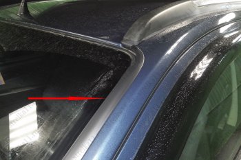 1 699 р. Водостоки лобового стекла Стрелка 11 Chevrolet Trailblazer GM800 дорестайлинг (2012-2016)  с доставкой в г. Керчь. Увеличить фотографию 5