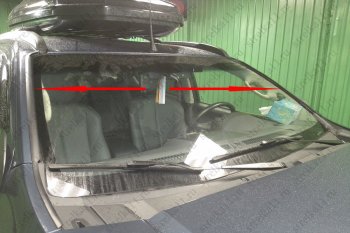 1 699 р. Водостоки лобового стекла Стрелка 11 Chevrolet Trailblazer GM800 дорестайлинг (2012-2016)  с доставкой в г. Керчь. Увеличить фотографию 4
