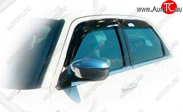 1 899 р. Дефлектора окон CA-Plastiс  Chrysler 300C  LD седан (2011-2015) дорестайлинг (Classic полупрозрачный)  с доставкой в г. Керчь