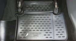 8 749 р. Коврики в салон Element 4 шт. (полиуретан, бежевые) Chrysler 300C LX седан (2004-2011)  с доставкой в г. Керчь. Увеличить фотографию 2