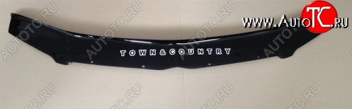 999 р. Дефлектор капота Russtal Chrysler Town and Country RT минивэн дорестайлинг (2007-2010)  с доставкой в г. Керчь