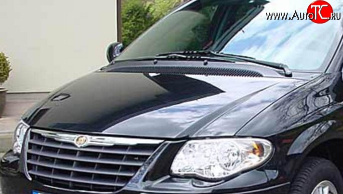 11 599 р. Пластиковый капот Standart Chrysler Voyager RG минивэн дорестайлинг (2000-2004)  с доставкой в г. Керчь