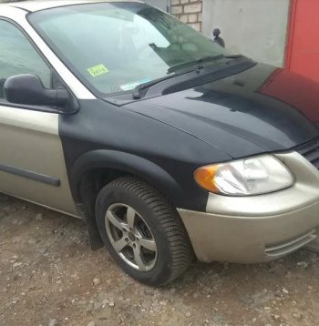 8 489 р. Переднее левое крыло (стеклопластик) Fiberplast Dodge Caravan (2000-2007)  с доставкой в г. Керчь. Увеличить фотографию 2
