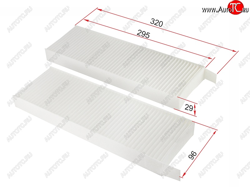 267 р. Фильтр салонный (комплект) SAT  CITROEN Berlingo  B9 (2008-2022), CITROEN C4 picasso ( UD,  3D) (2006-2018), CITROEN DS5  PF2 (2011-2015), Peugeot 3008 (2009-2017), Peugeot 5008  T8 (2009-2016), Peugeot Partner  B9 (2008-2015)  с доставкой в г. Керчь