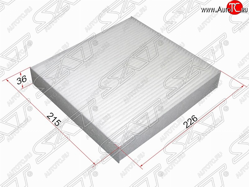 267 р. Фильтр салонный SAT (226х215х36 mm)  CITROEN Berlingo  M59 (2002-2012), CITROEN Xsara ( N0,  N1) (1997-2005), Peugeot Partner  M49/M59 (1997-2008)  с доставкой в г. Керчь