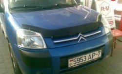 Дефлектор капота NovLine Peugeot Partner M49/M59 рестайлинг (2002-2008)