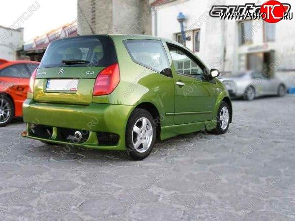 14 599 р. Пороги накладки Auto-R CITROEN C2 (2003-2009)  с доставкой в г. Керчь